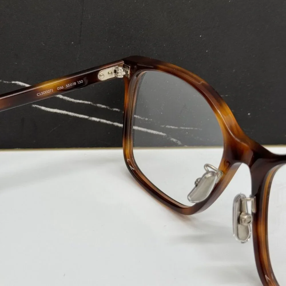 NEW CL50027J 056 CELINE EYEGLASSES LIGHT HAVANA UNISEX EYEWEAR CELINE CL 50027J